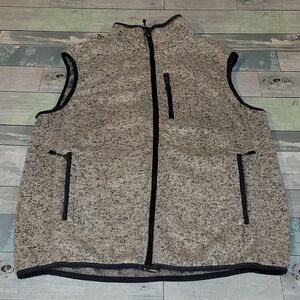 Free Country Gray Vest Sz Small